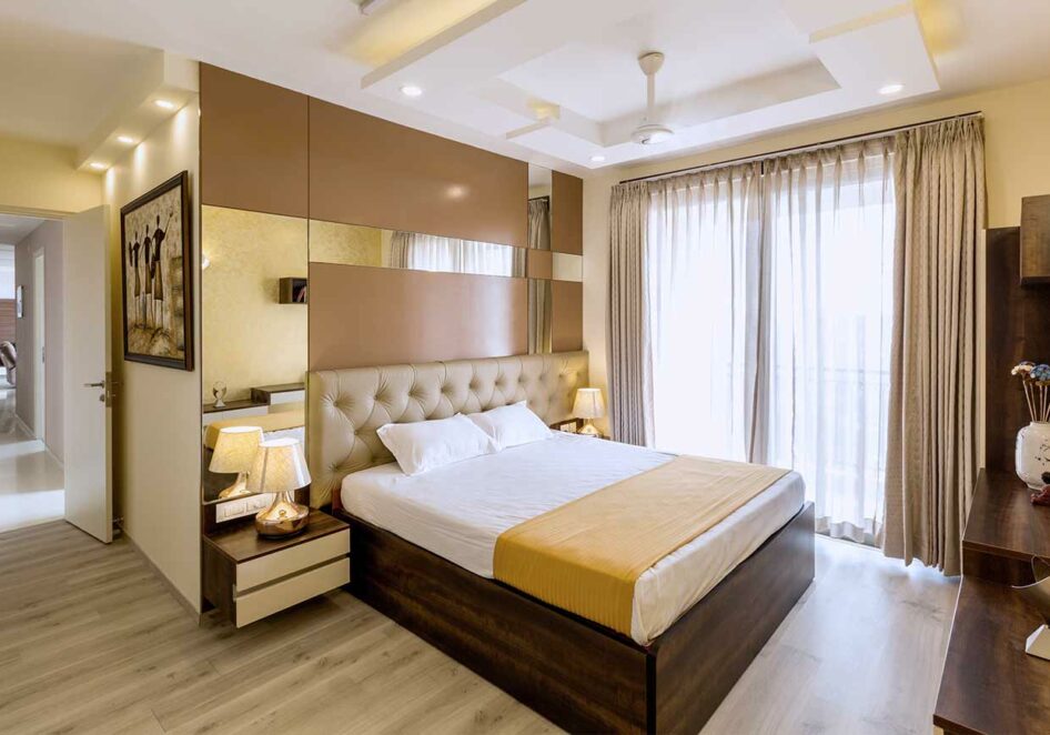 Interior companies in Pune for master bedroom with an elegant look