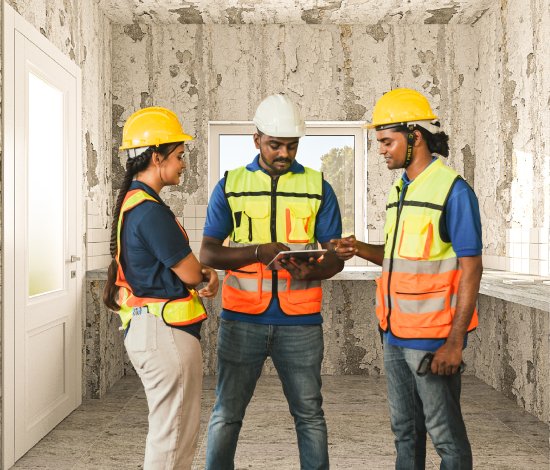 End-to-end interior solutions: Creative Walls  inclusive home services with house civil work